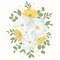 Daisy Layers Bouquet - Set Of 6 - A2 4.25"x5.5" Coordinating Stencils